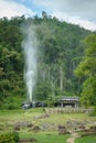 Fang Hot Spring in Chiang Mai, Thailand Royalty Free Stock Photo